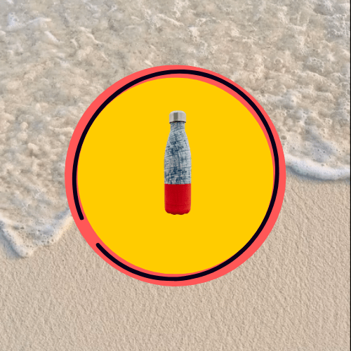 Reusable Water Bottle BPA Free material