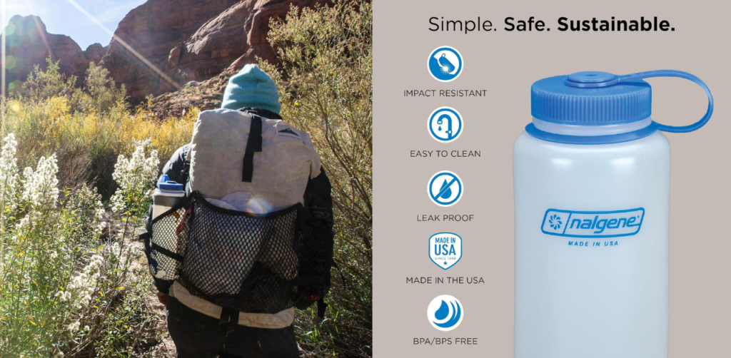 Nalgene Tritan Wide Mouth sports Water Bottle