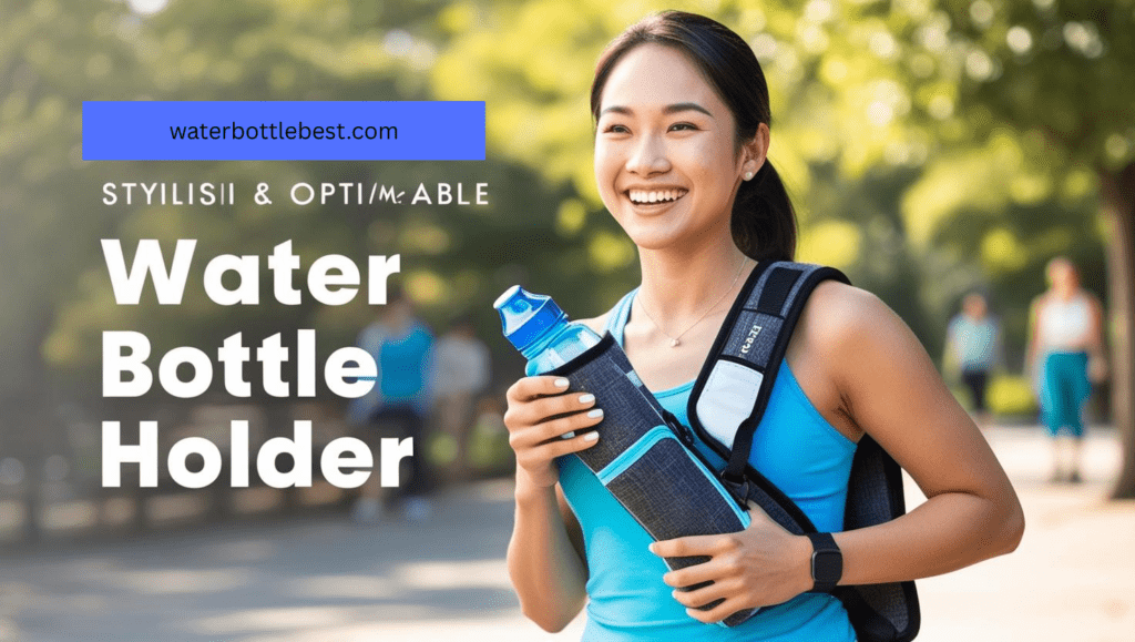 water bottle holder, a girl wearing water bottle holder